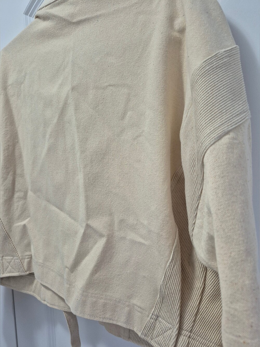 Opening Ceremony The Knot Biker Jacket, XS/S, Cream - Picture 10 of 13